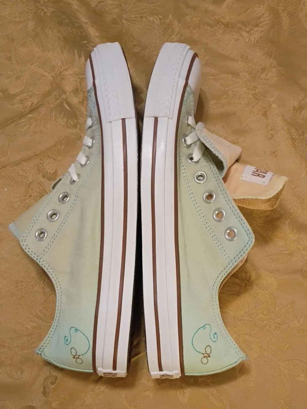 CONVERSE Limited Edition All Star Low Top Light Green Men's 9.5 Women's 11